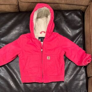 Carhartt hot pink Hooded Jacket